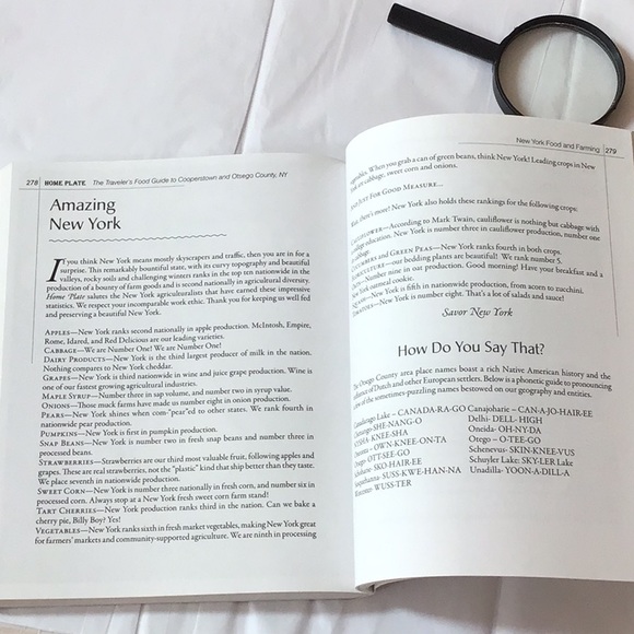 ☘️2/10.00☘️Home Plate Cooperstown “Home to Baseball “ travel/cook guide - Picture 15 of 16